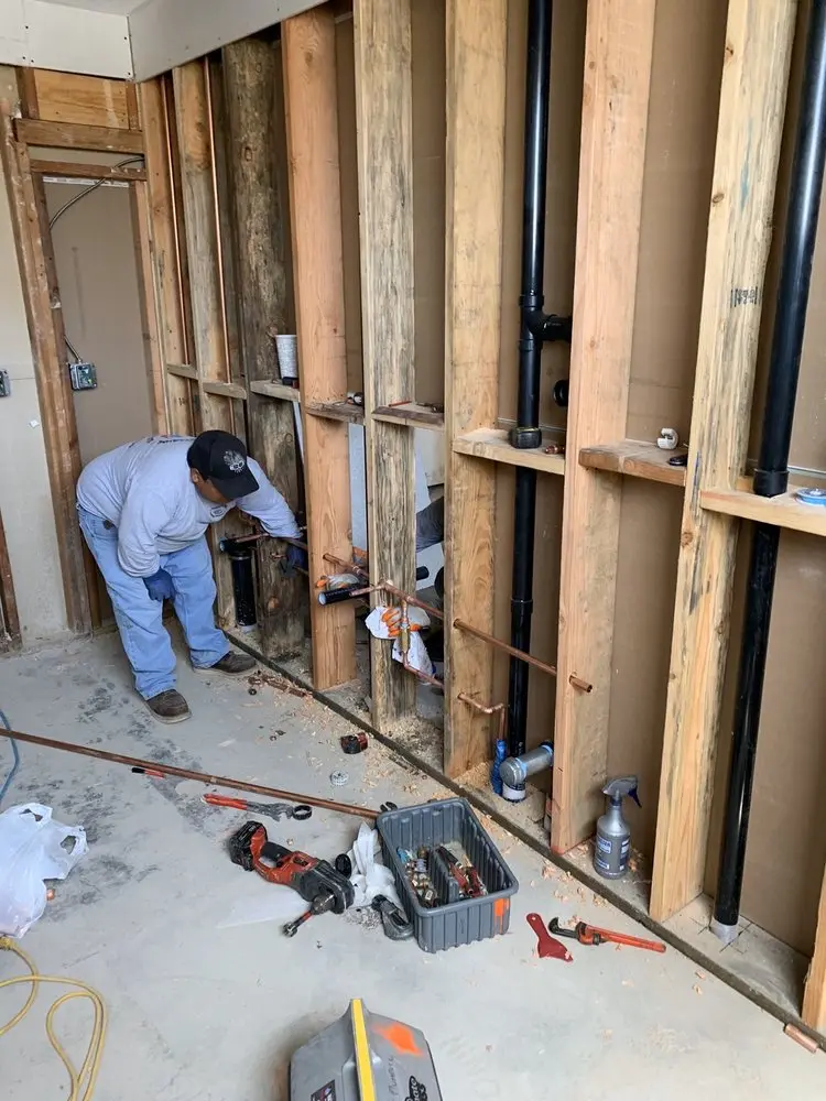 Commercial rough-in plumbing for Trenchless Sewer Repair in South Killingly